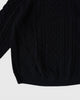 NL CABLE KNIT L/S ナイキ スウッシュ ケーブル編み ニット ブラック Lサイズ メンズ レディース