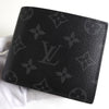 ルイ ヴィトン モノグラム エクリプス ポルトフォイユ マルコ NM コンパクトウォレット 二つ折り財布 ブラック M62545