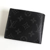 ルイ ヴィトン モノグラム エクリプス ポルトフォイユ マルコ NM コンパクトウォレット 二つ折り財布 ブラック M62545