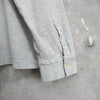 Nova Check Collar Long Sleeve Polo Shirt