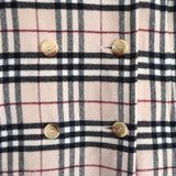 Nova Check Double Breasted Wool Coat｜Made in England - NEWSED