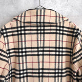 Nova Check Double Breasted Wool Coat｜Made in England - NEWSED