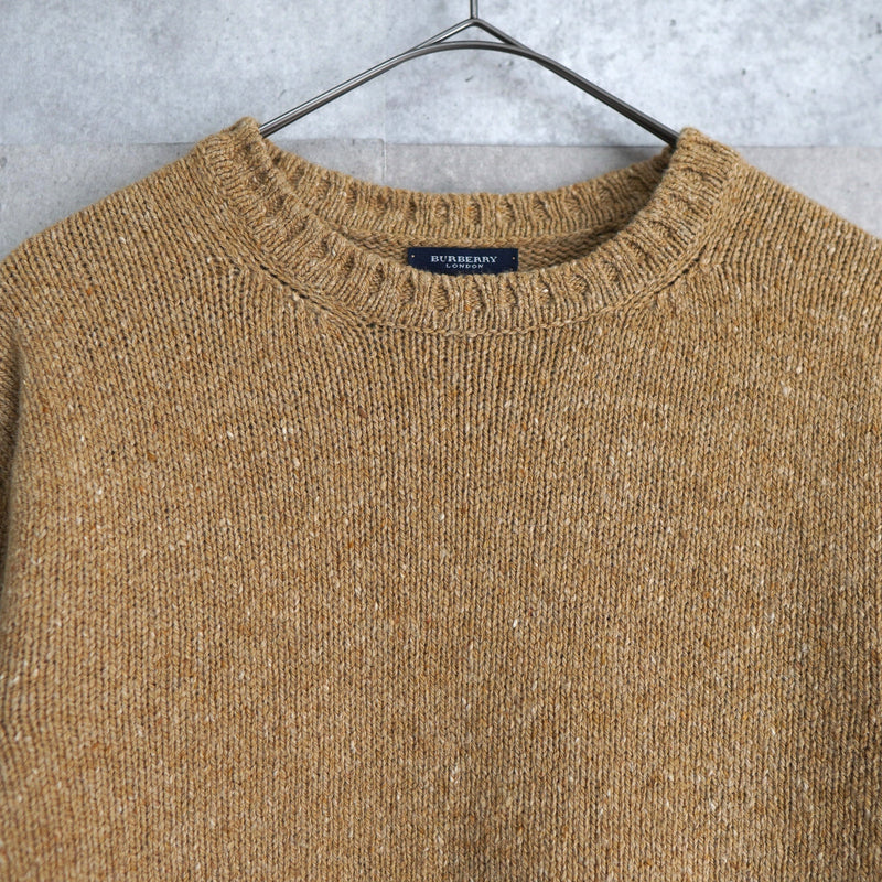 Nova Check Elbow Patch Wool Sweater - NEWSED