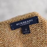 Nova Check Elbow Patch Wool Sweater - NEWSED