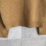 Nova Check Elbow Patch Wool Sweater - NEWSED