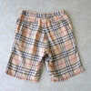 Nova Check Linen Short Pants