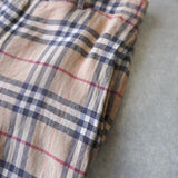 Nova Check Linen Short Pants - NEWSED