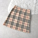 Nova Check Mini Skirt - NEWSED