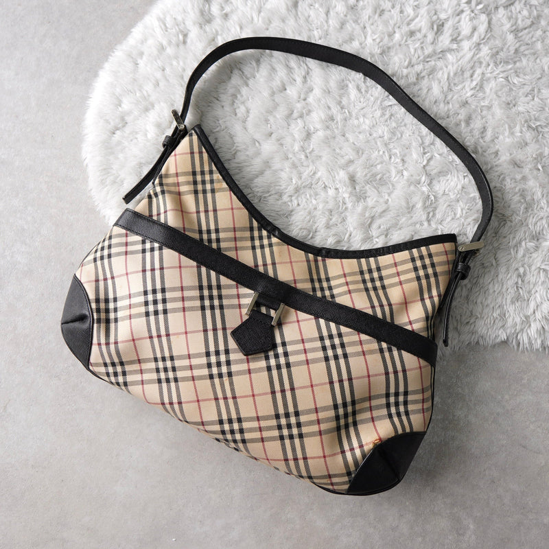 Nova Check One Shoulder Bag - NEWSED