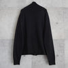 Nova Check Rib Neck Zip-up Sweater