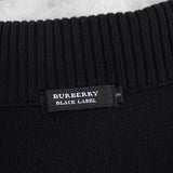 Nova Check Rib Neck Zip - up Sweater - NEWSED