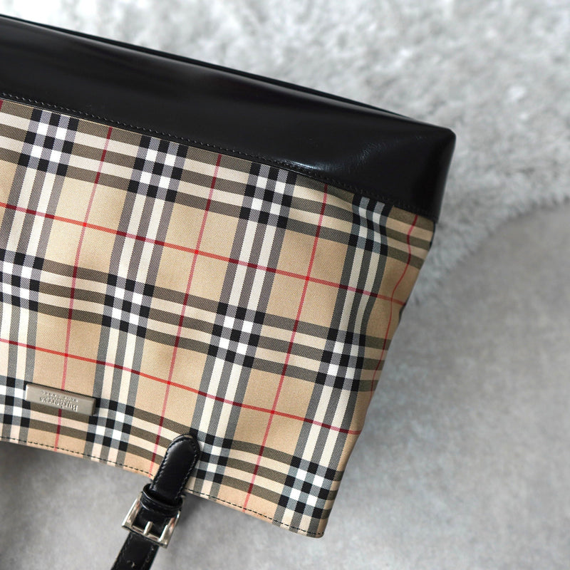 Nova Check Tote Bag - NEWSED