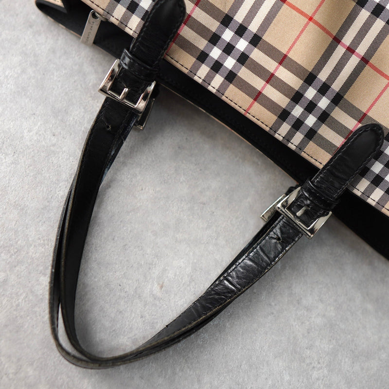 Nova Check Tote Bag - NEWSED