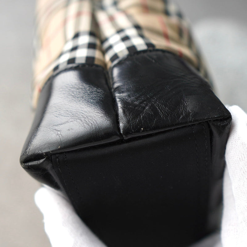 Nova Check Tote Bag - NEWSED