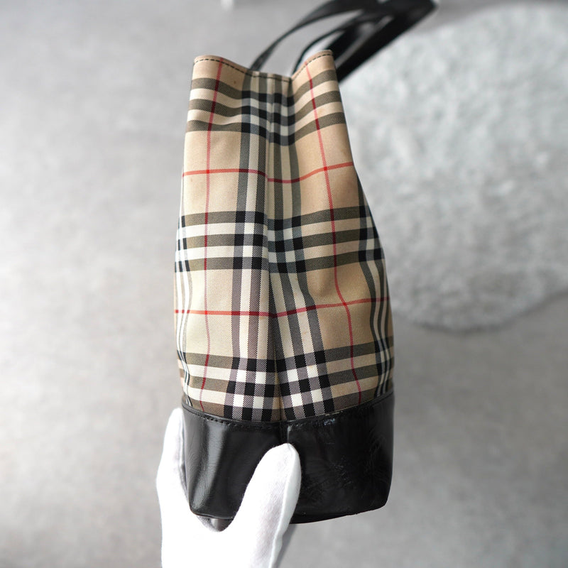 Nova Check Tote Bag - NEWSED