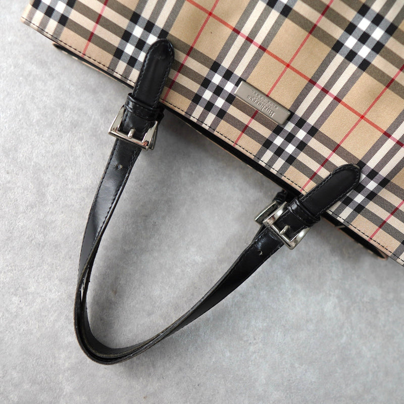 Nova Check Tote Bag - NEWSED