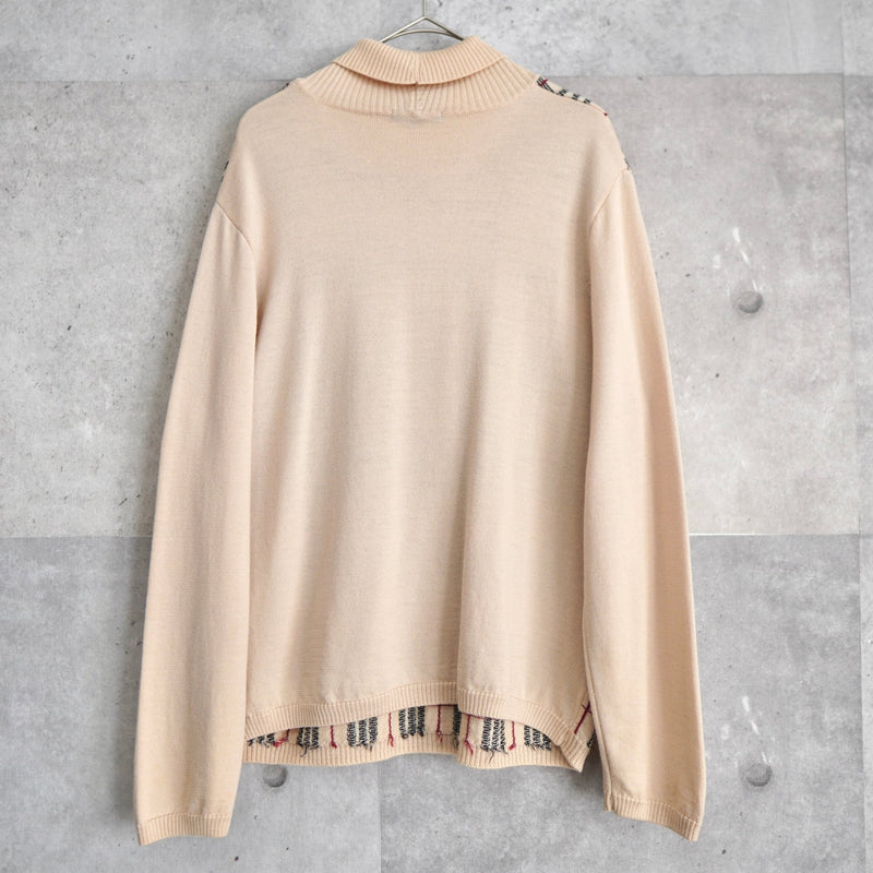 Nova Check Turtleneck Sweater - NEWSED