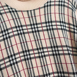 Nova Check Turtleneck Sweater - NEWSED