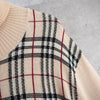 Nova Check Turtleneck Sweater