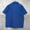 NSW TREND OVERSHIRT ナイキ ロゴ ハーフジップ 半袖シャツ ブルーメンズ