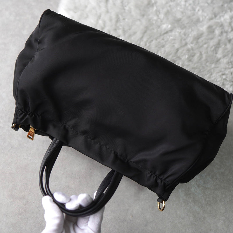 Nylon 2way Hand Bag / Shoulder Bag - NEWSED