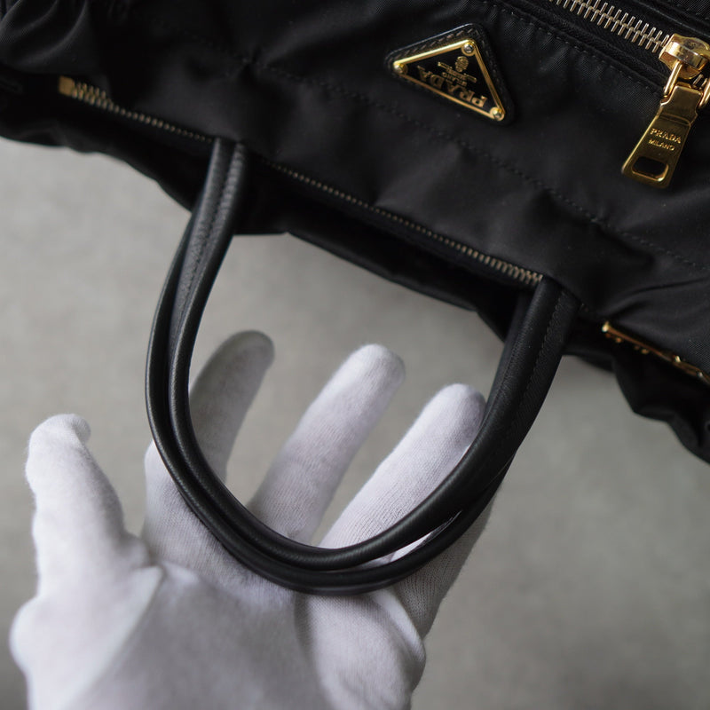 Nylon 2way Hand Bag / Shoulder Bag - NEWSED