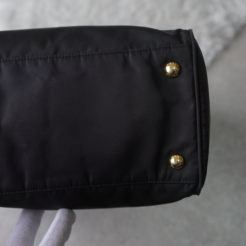 Nylon 2way Hand Bag / Shoulder Bag - NEWSED