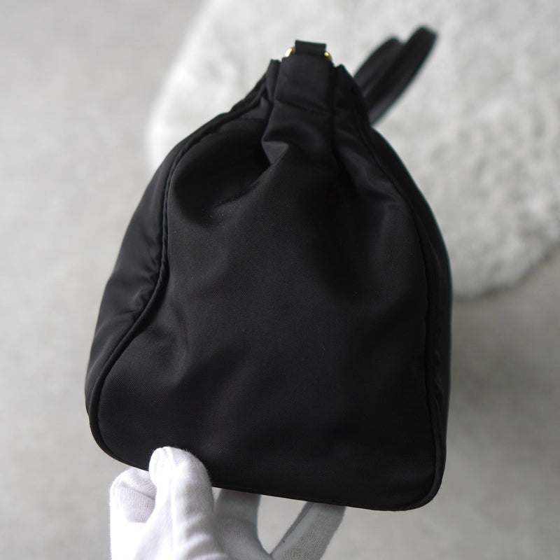 Nylon 2way Hand Bag / Shoulder Bag - NEWSED