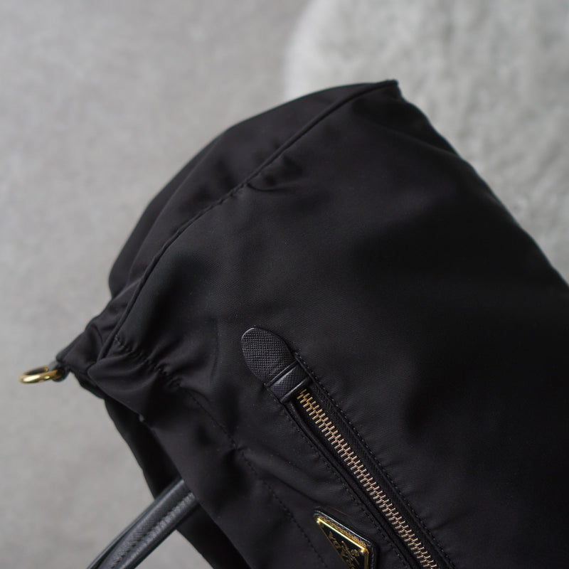 Nylon 2way Hand Bag / Shoulder Bag - NEWSED