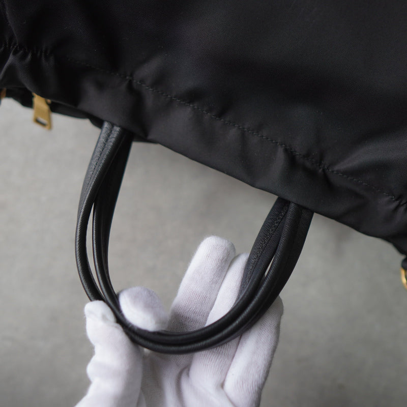 Nylon 2way Hand Bag / Shoulder Bag - NEWSED
