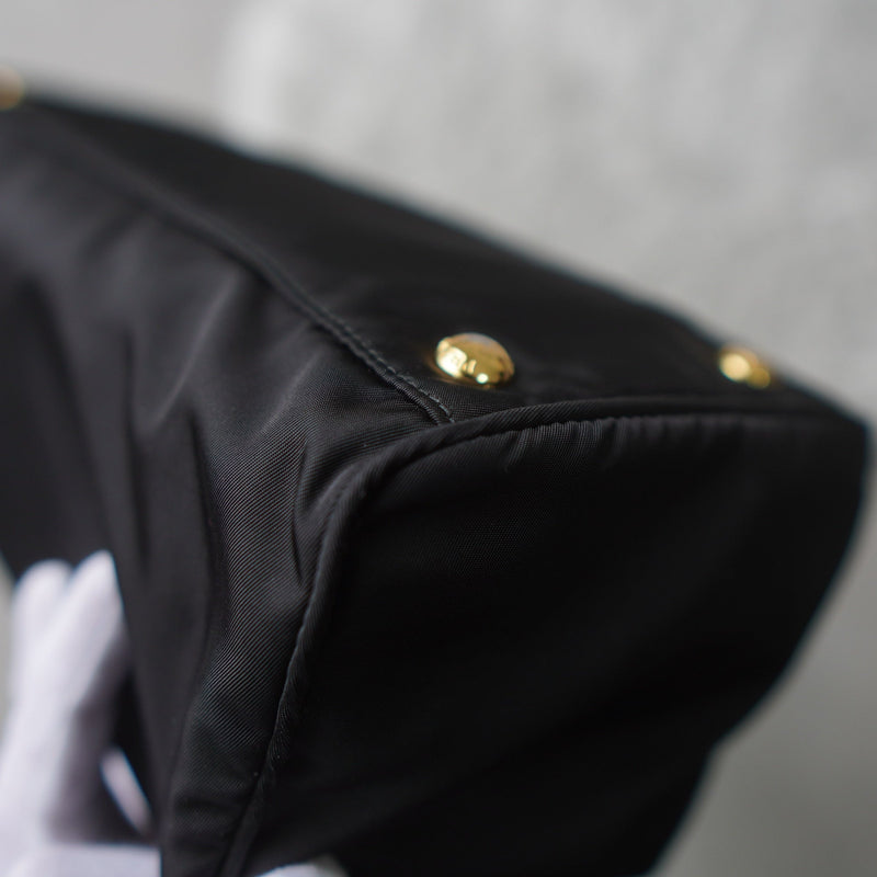 Nylon 2way Hand Bag / Shoulder Bag - NEWSED