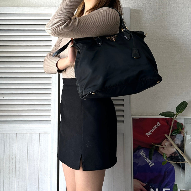 Nylon Hand Bag - NEWSED