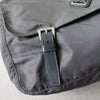 Nylon messenger shoulder bag