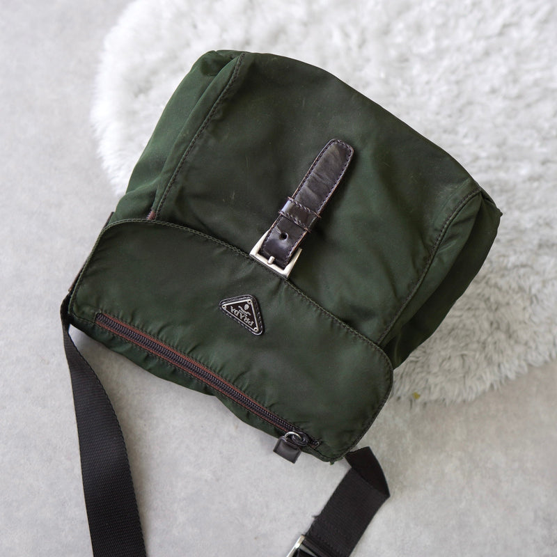 Nylon Mini Shoulder Bag - NEWSED