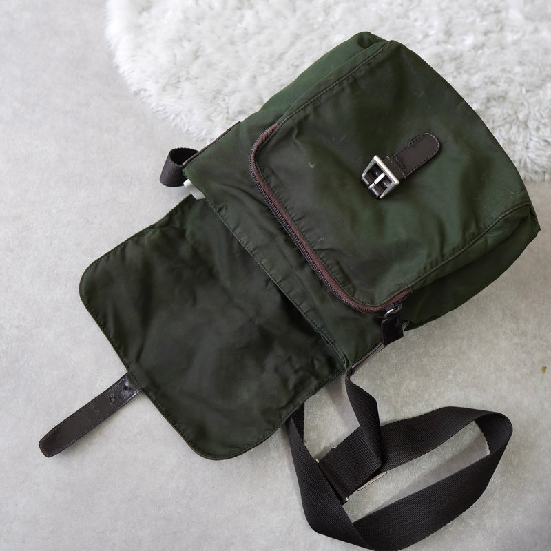 Nylon Mini Shoulder Bag - NEWSED