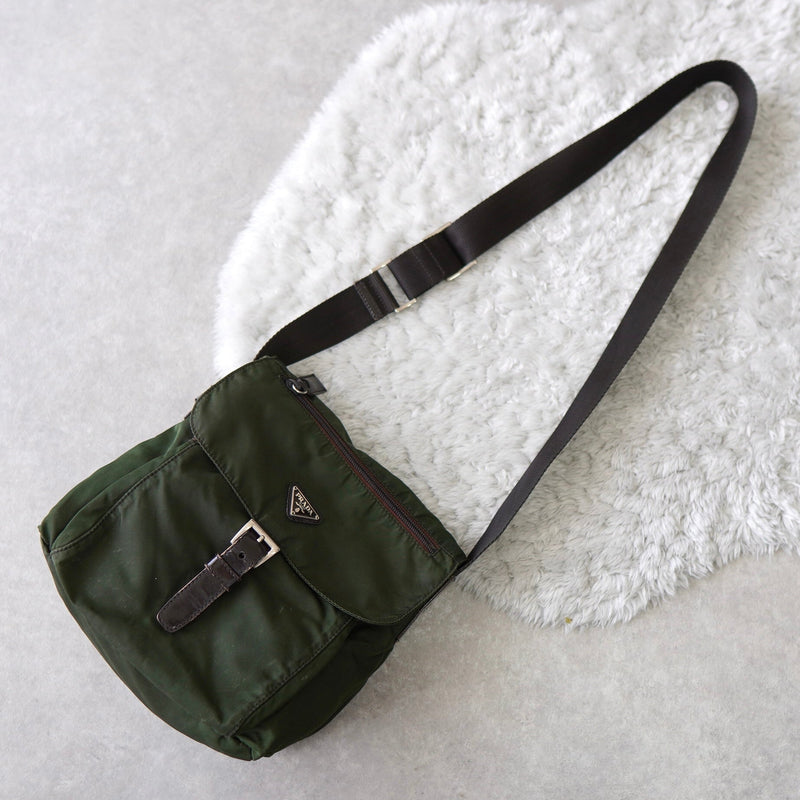 Nylon Mini Shoulder Bag - NEWSED