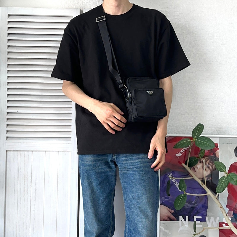 Nylon Mini Shoulder Bag - NEWSED