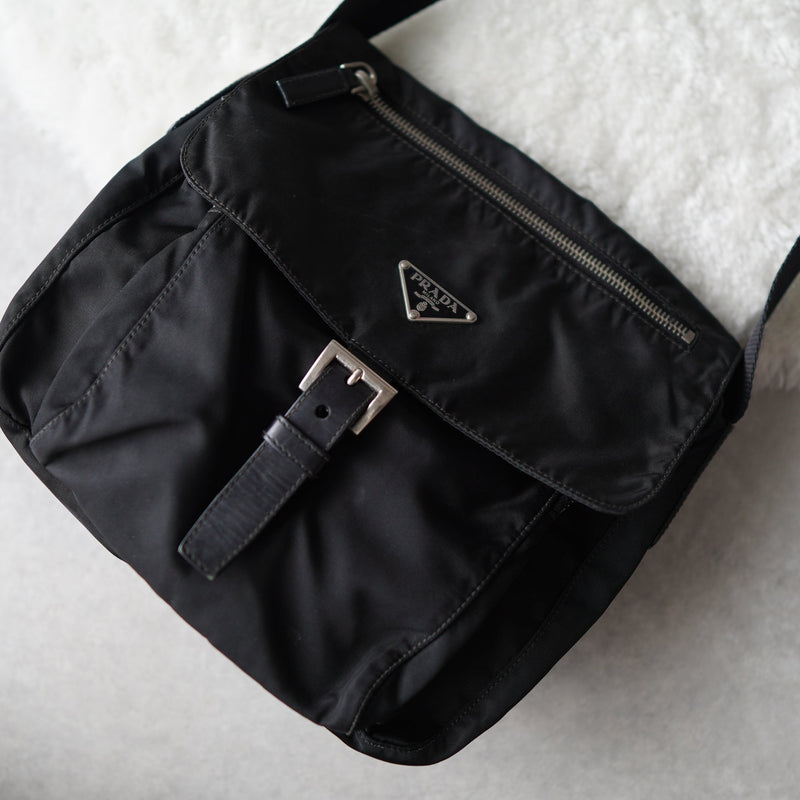 Nylon mini shoulder bag - NEWSED