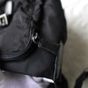 Nylon mini shoulder bag