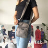 Nylon mini shoulder bag