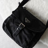 Nylon mini shoulder bag