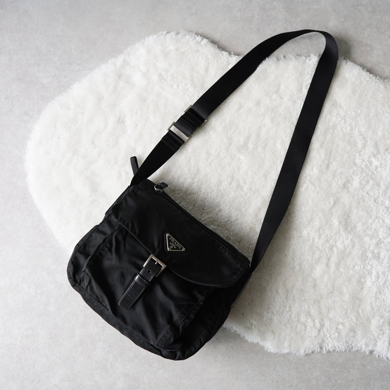 Nylon mini shoulder bag - NEWSED