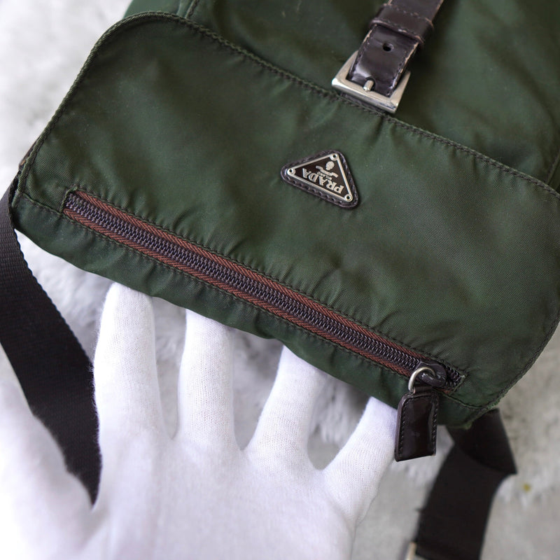 Nylon Mini Shoulder Bag - NEWSED