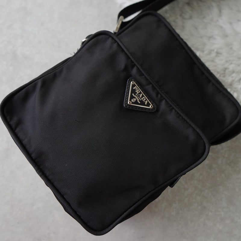 Nylon Mini Shoulder Bag - NEWSED