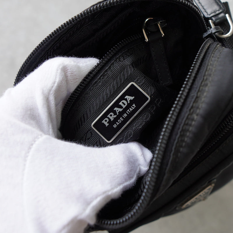 Nylon Mini Shoulder Bag - NEWSED
