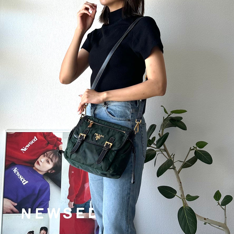 Nylon Mini Shoulder bag - NEWSED