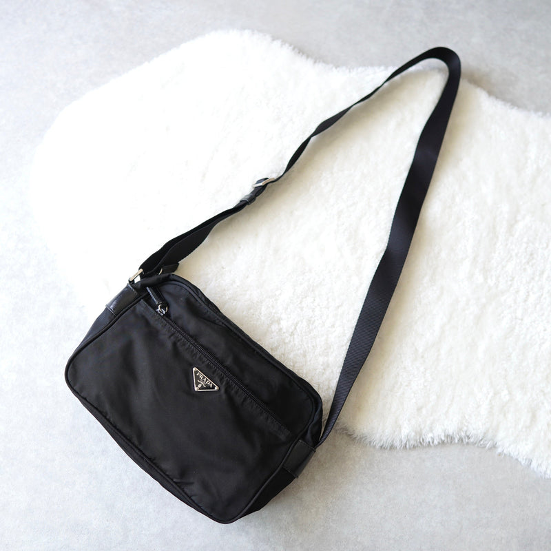 Nylon shoulder bag - NEWSED