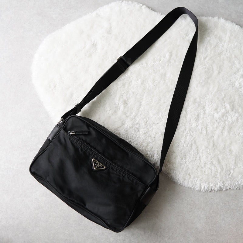 Nylon shoulder bag - NEWSED