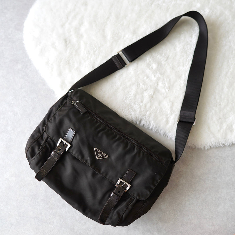 Nylon shoulder bag - NEWSED