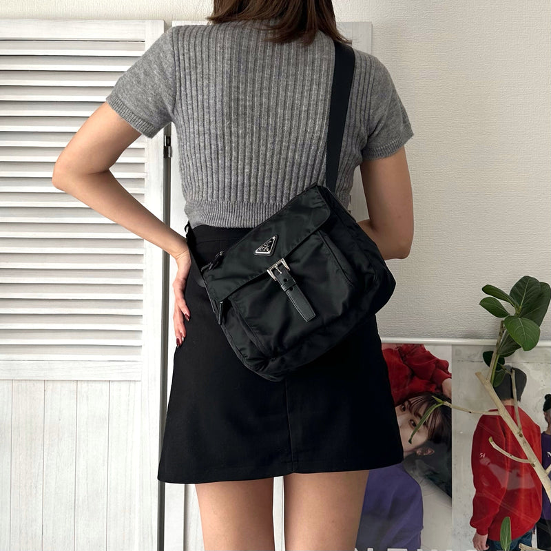 Nylon Shoulder Bag｜Made in Italy - NEWSED